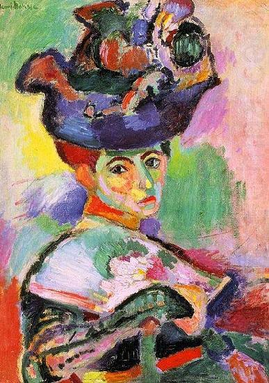 Woman with a Hat, Henri Matisse